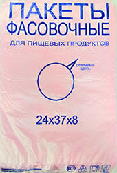Полиэтиленовый пакет ПНД фасовочный 24х37х8 250/40 в Воронеже - купить оптом от производителя ПК Котово Полимер