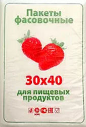 Полиэтиленовый пакет ПНД фасовочный 30х40х10 клубника в Воронеже - купить оптом от производителя ПК Котово Полимер