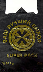 Полиэтиленовый пакет Суперпак 42+18х67х26 25/1000 в Воронеже - купить оптом от производителя ПК Котово Полимер