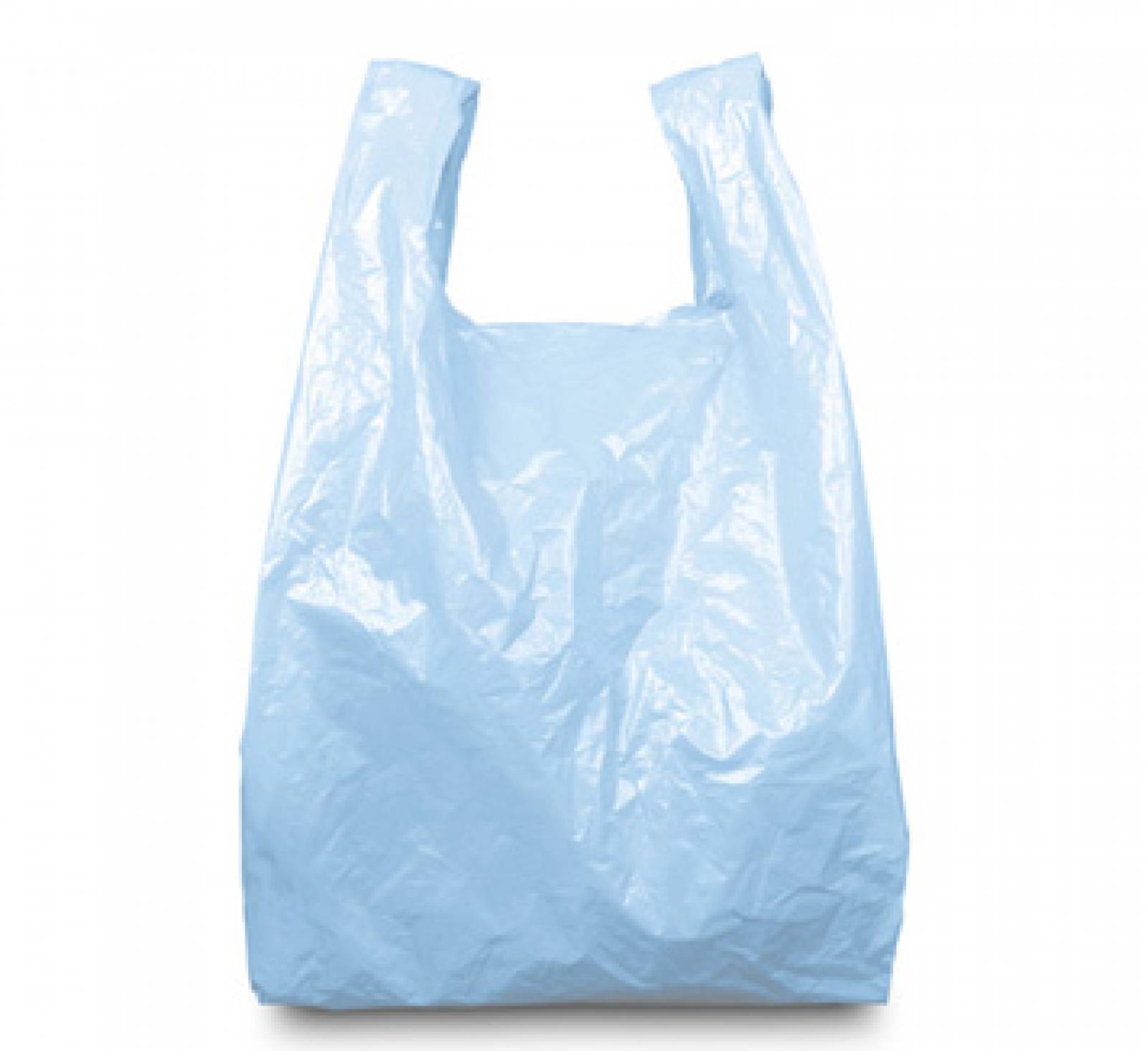 Голубой полиэтиленовый пакет с ручками в Воронеже - купить оптом от производителя ПК Котово Полимер